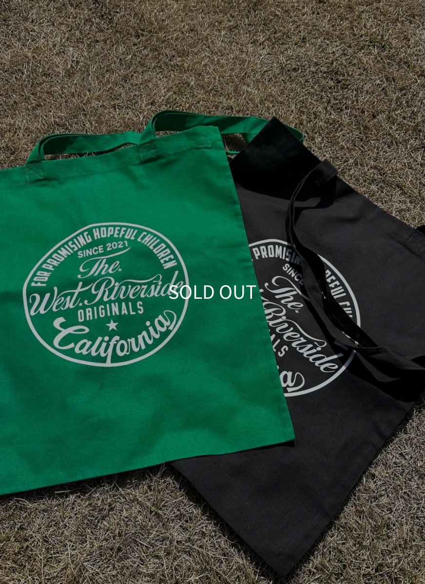 画像2: ＴＷＲオリジナル　サークルロゴトートバッグ（Ｍサイズ） (2)