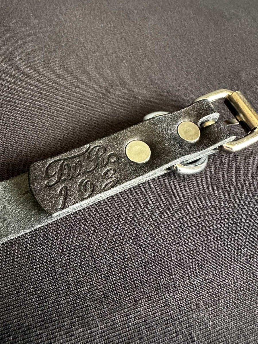 画像2: ＴＷＲオリジナル　スタッズナローベルト　１３０ｃｍ (2)