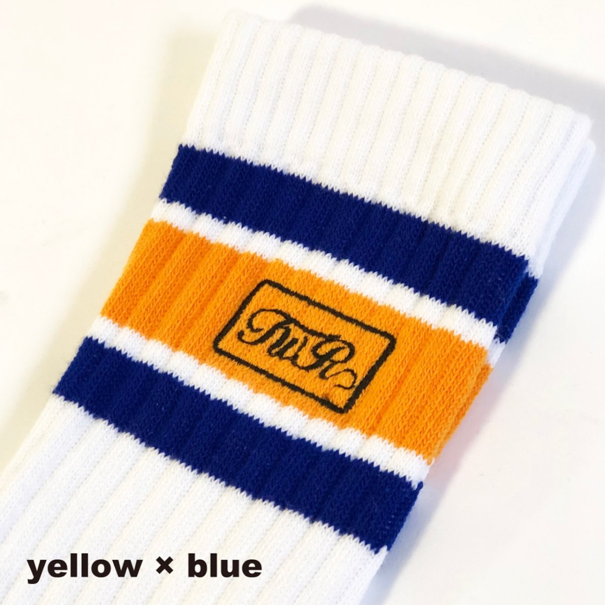 画像9: ＴＷＲオリジナル　ＴＷＲ刺繍クルーソックス【メンズ】【レディース】 (9)