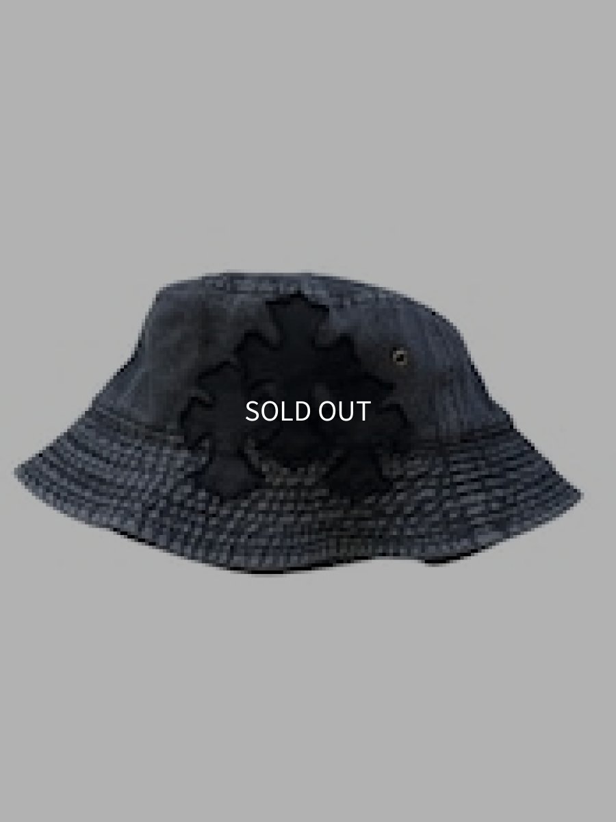 画像2: TWRリメイク　デニムバケットハット (2)