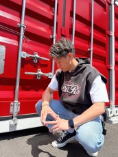 画像1: 発泡＋箔ＴＷＲノースリーブフーディ (1)