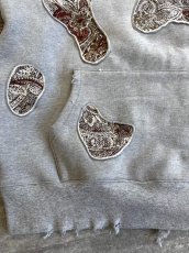 画像4: ＴＷＲリメイク　パッチワークプルーオーバーパーカー (4)