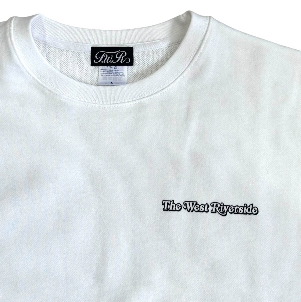画像9: ＴＷＲオリジナル　ＴＨＥ　ＷＥＳＴ　ＲＩＶＥＲＳＩＤＥクルーネックスウェット (9)