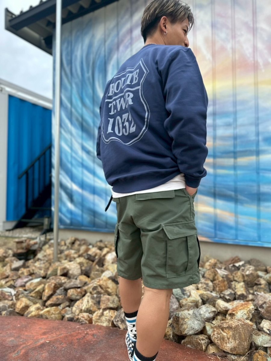 画像7: ＴＷＲオリジナル　ＲＯＵＴＥ　ＴＷＲ１０３２クルーネックスウェット (7)