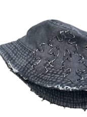 画像6: TWRリメイク　デニムクロスパッチバケットハット (6)