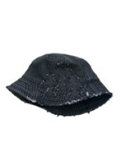 画像5: TWRリメイク　デニムクロスパッチバケットハット (5)