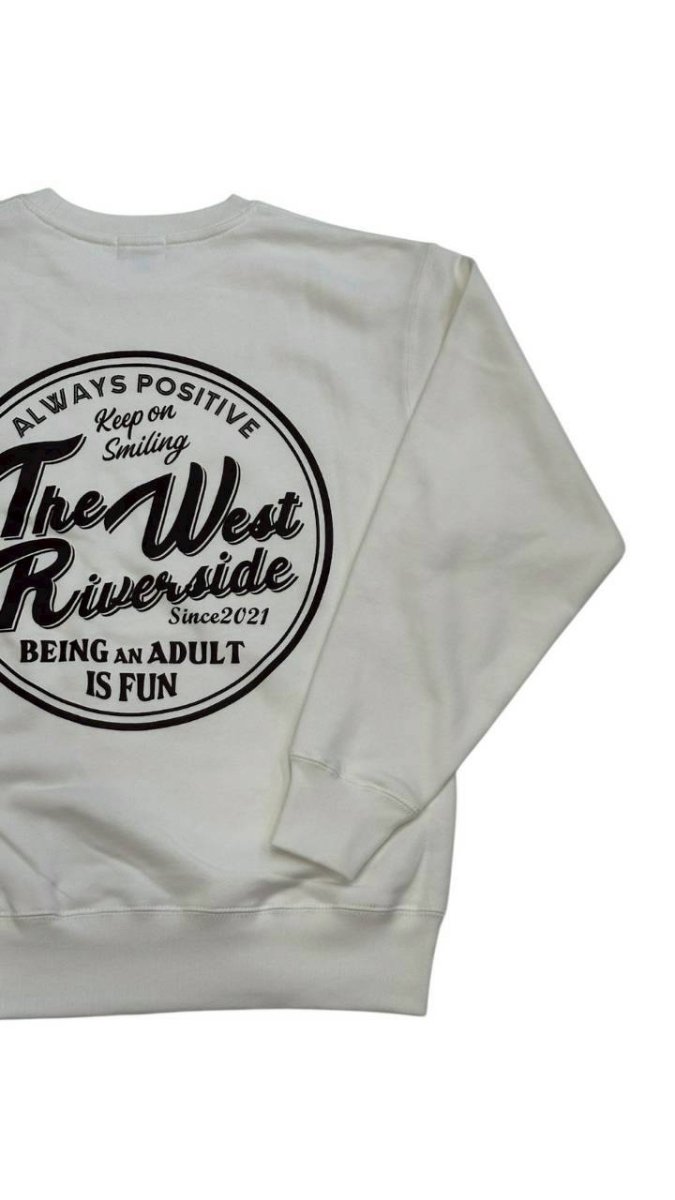 画像7: ポジティブウエストリバーサイドクルーネックスウェット (7)