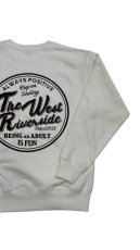 画像7: ポジティブウエストリバーサイドクルーネックスウェット (7)