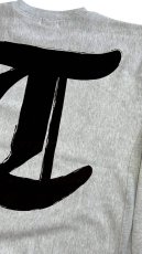 画像5: 筆文字クルーネックスウェット (5)