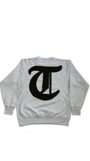 画像2: 筆文字クルーネックスウェット (2)