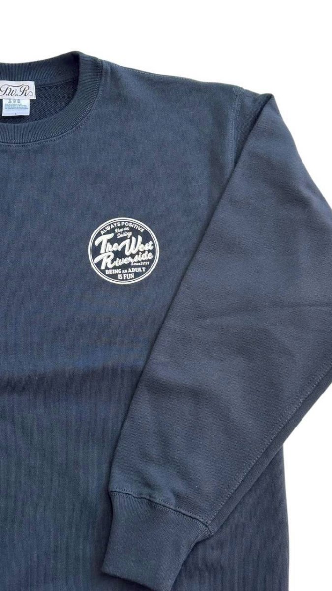 画像5: ポジティブウエストリバーサイドクルーネックスウェット (5)