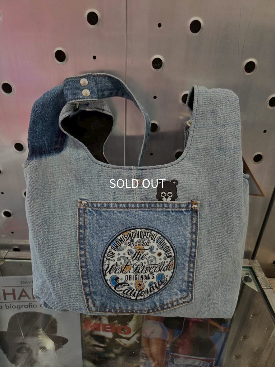 画像2: TWR×FREELY　デニムワンショルダーバッグ (2)