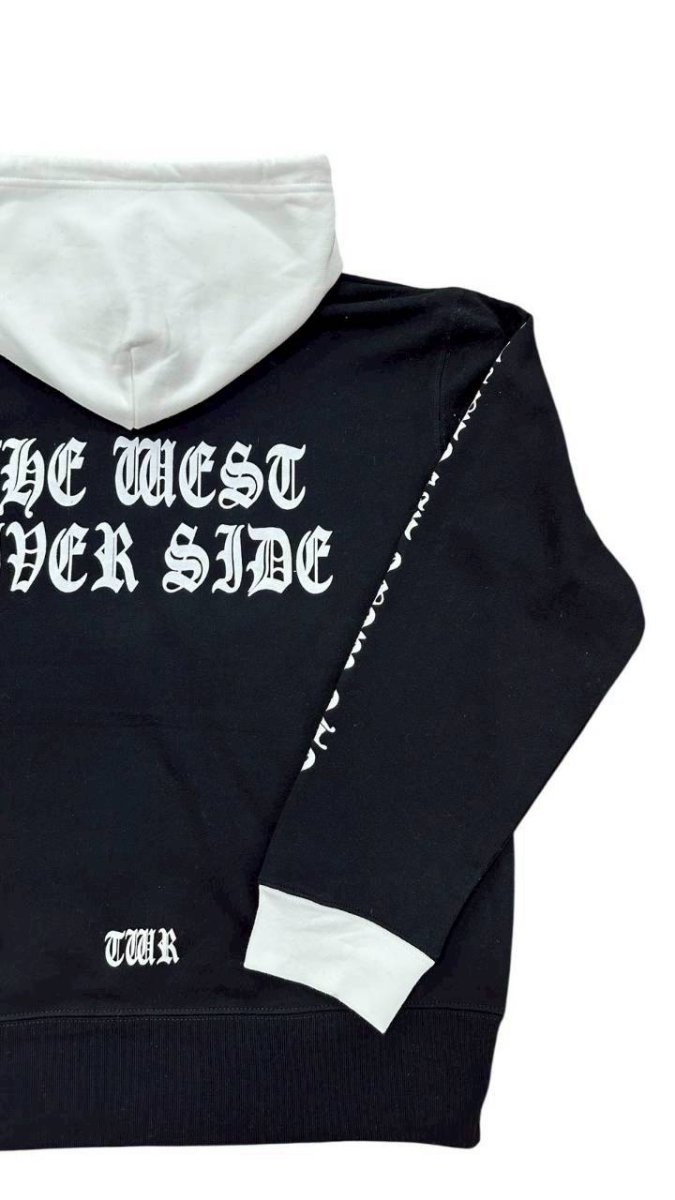 画像1: バイカラーフーディ (1)