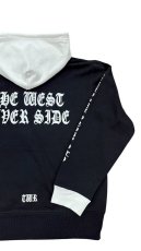 画像1: バイカラーフーディ (1)