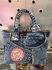 画像2: TWR×FREELY　デニムストラップミニバッグ (2)