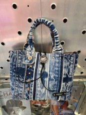 画像1: TWR×FREELY　デニムストラップミニバッグ (1)