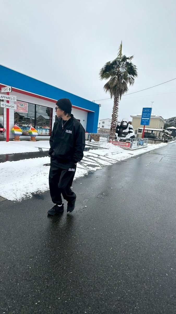 画像8: 刺繍ロゴナイロンパンツ (8)