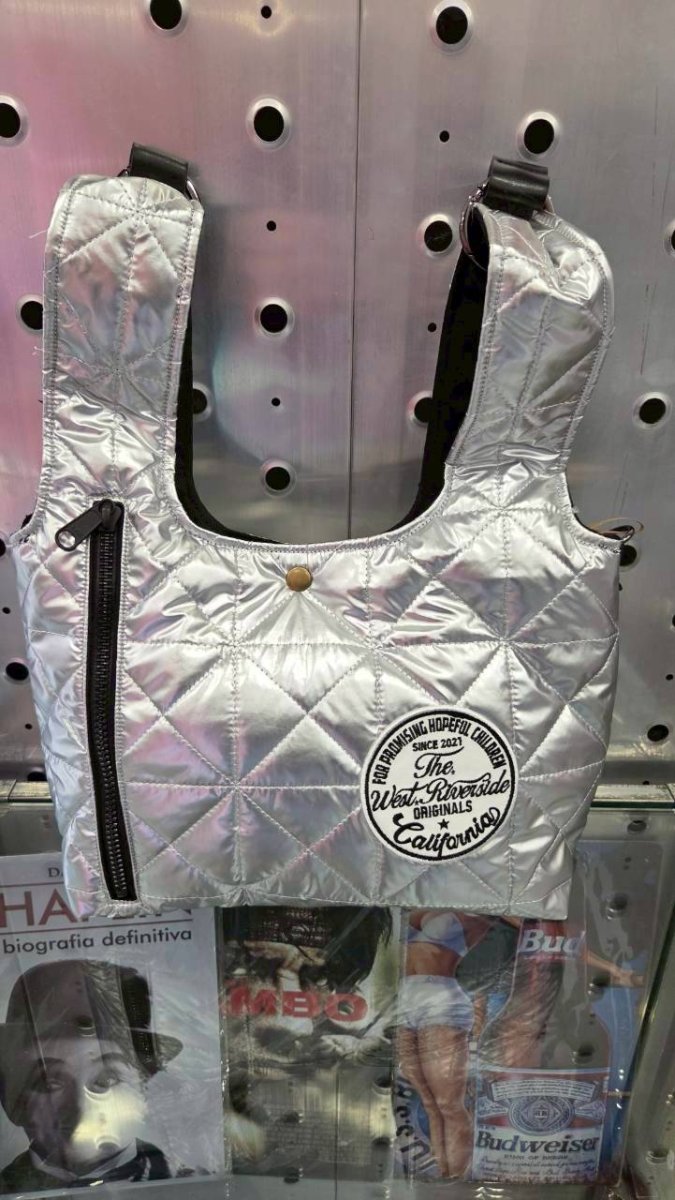 画像2: TWR×FREELY キルティングワンショルダーBAG (2)