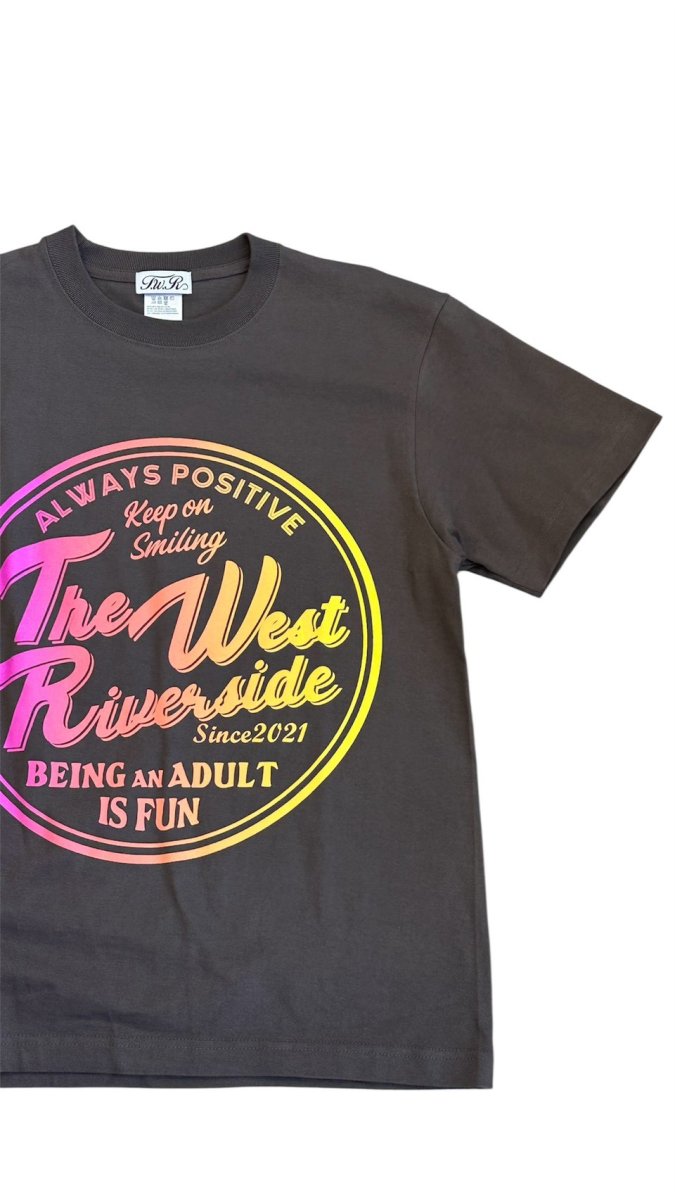 画像4: ポジティブウエストリバーサイドフロントグラデTシャツ (4)