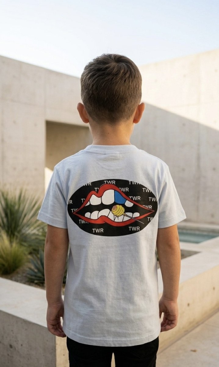 画像2: 【KIDS】TWRリップ 半袖Tシャツ (2)