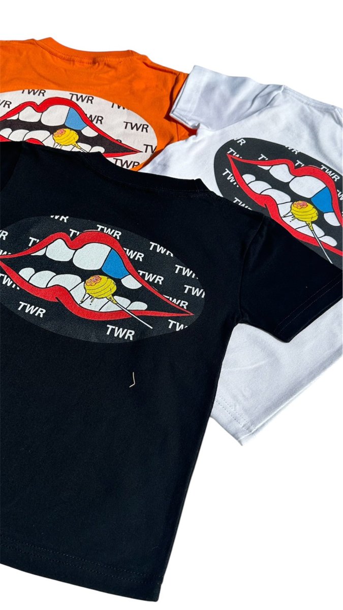 画像1: 【KIDS】TWRリップ 半袖Tシャツ (1)