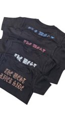 画像1: KIDS 花文字半袖Tシャツ (1)