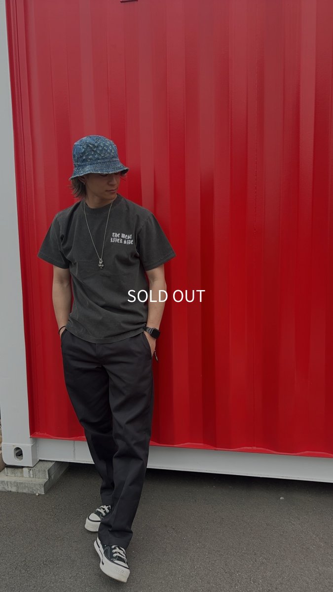 画像7: ダメージ加工デニムバケットハット (7)