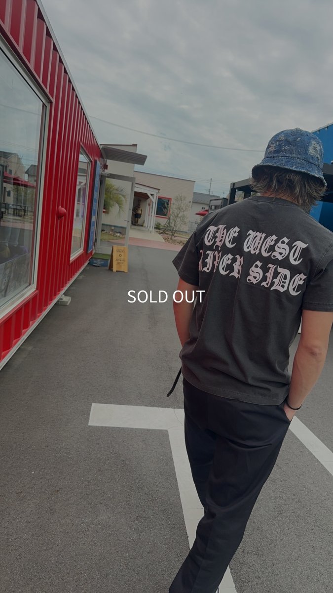 画像5: ダメージ加工デニムバケットハット (5)