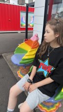 画像1: TWRスター半袖Tシャツ (1)
