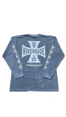画像5: クロスプリントロングスリーブTシャツ (5)