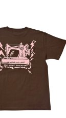 画像1: アンティークミシン半袖Tシャツ (1)