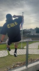 画像10: TWR花文字プリント半袖Tシャツ (10)