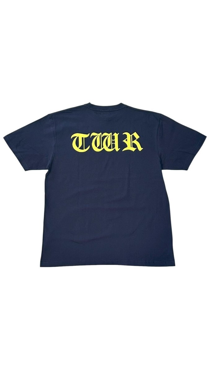 画像2: TWR花文字プリント半袖Tシャツ (2)