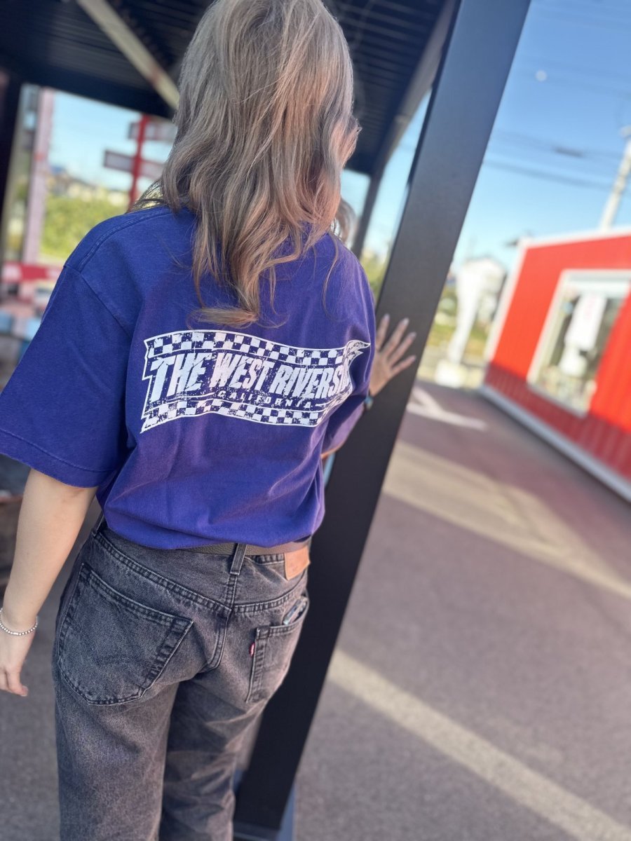 画像5: フラッグチェッカーTシャツ (5)