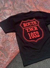 画像3: ＴＷＲオリジナル　ＲＯＵＴＥ　ＴＷＲ１０３２クラックプリントＴシャツ (3)