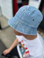 画像4: ＴＷＲオリジナル　スプラッシュペイントデニムハット (4)