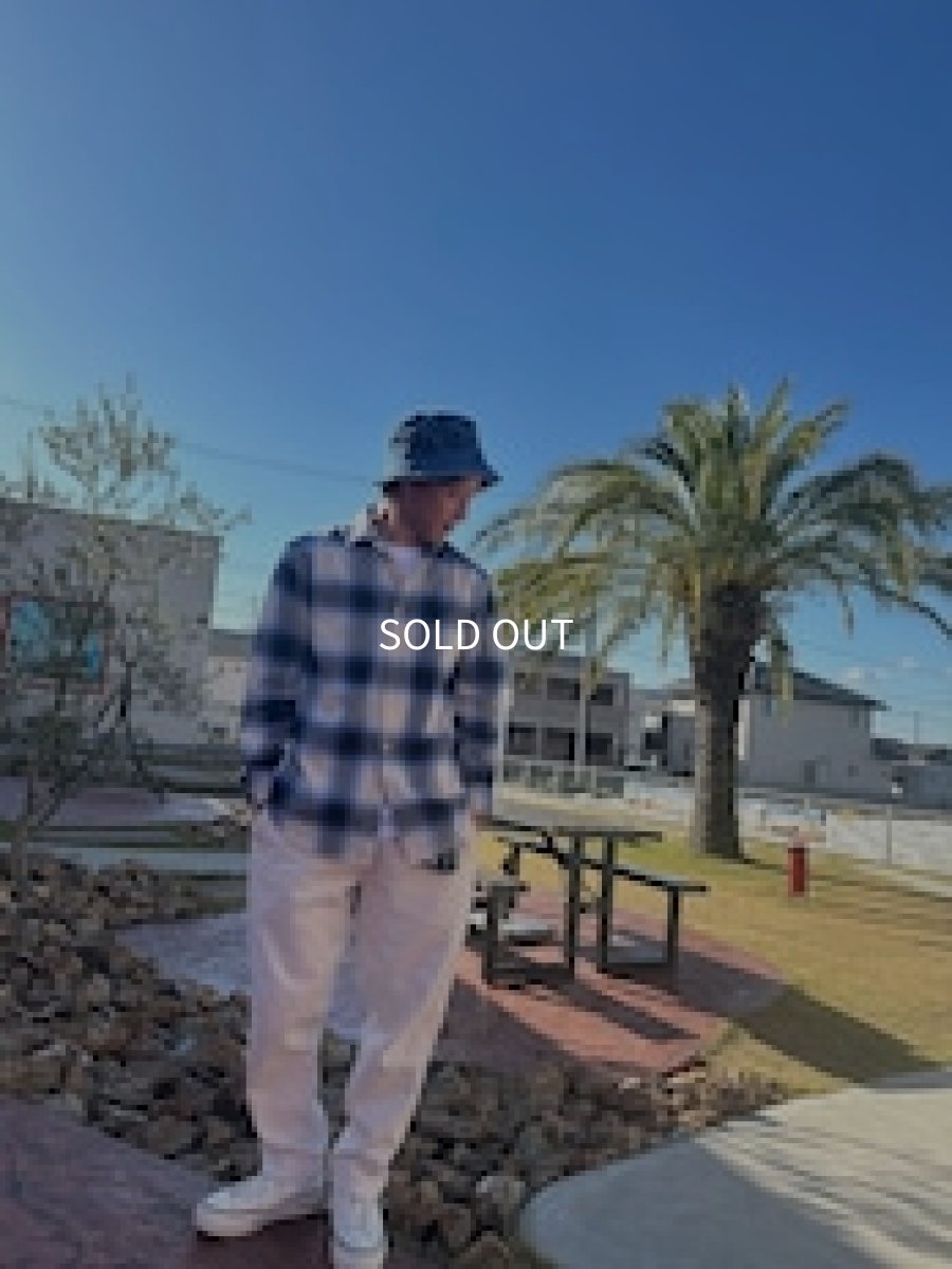 画像3: TWRリメイク　デニムクロスパッチバケットハット (3)