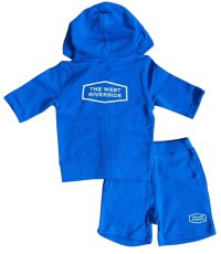 画像2: ＴＷＲオリジナル　【ＫＩＤＳ】　ＴＨＥ　ＷＥＳＴ　ＲＩＶＥＲＳＩＤＥ　半袖パーカー (2)