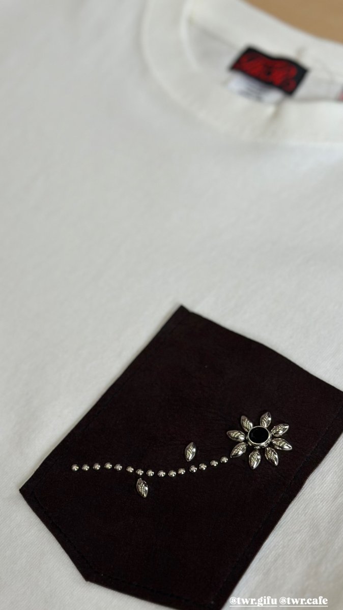 画像6: スタッズレザーポケットＴシャツ (6)