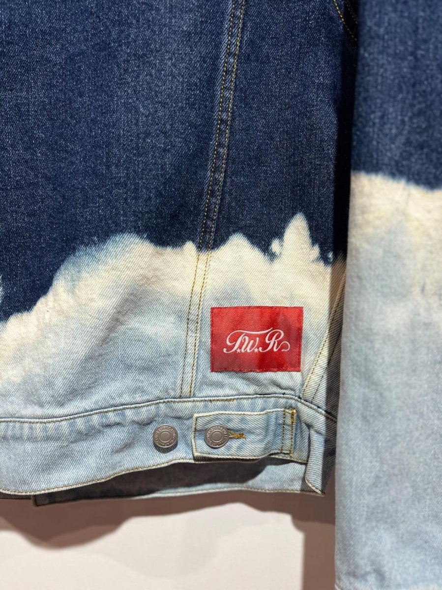 画像3: ＴＷＲ　リメイク　ブリーチデニムジャケット　Ｍサイズ (3)