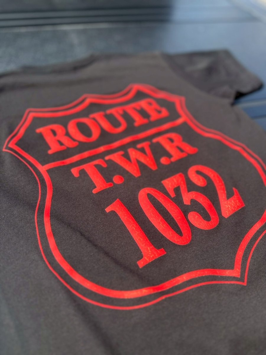 画像2: ＴＷＲオリジナル　ＲＯＵＴＥ　ＴＷＲ１０３２クラックプリントＴシャツ (2)