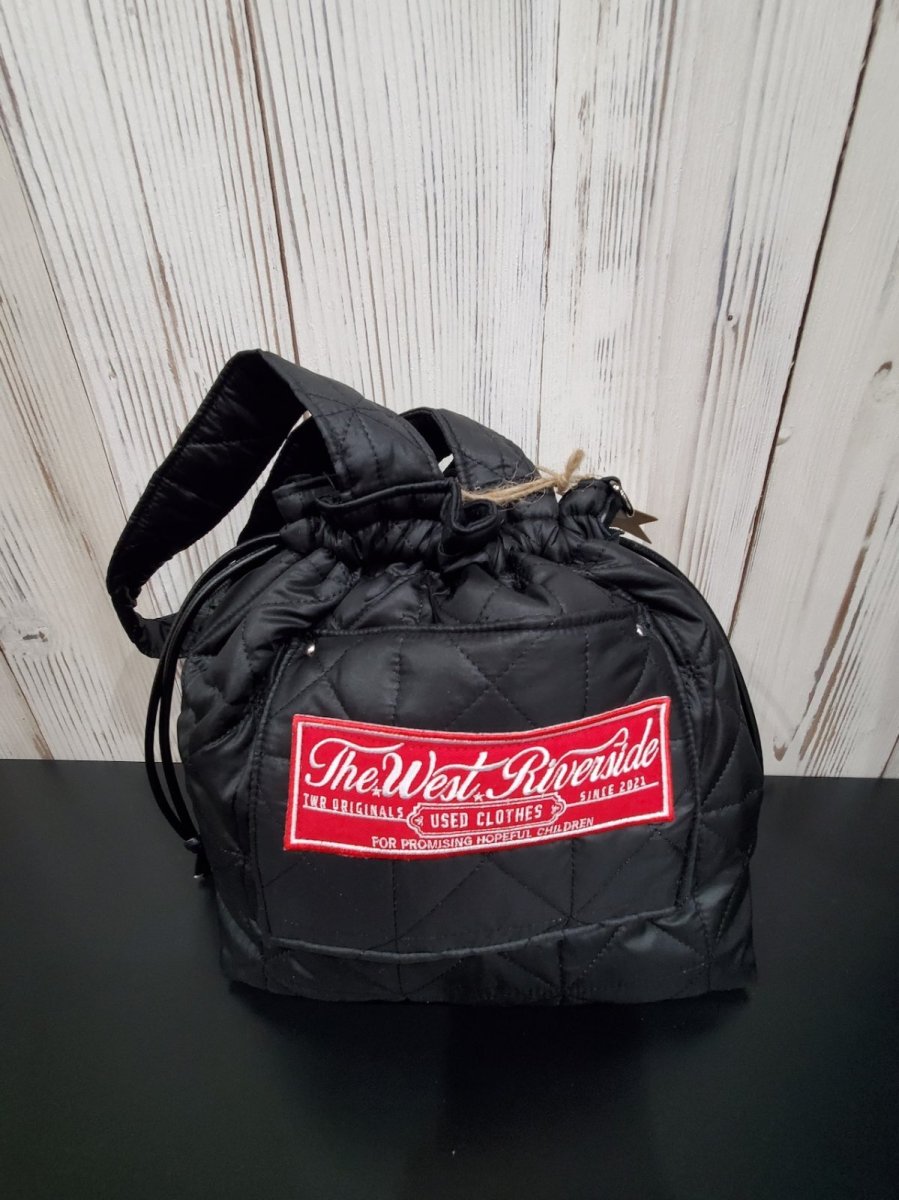 画像1: ＴＷＲ×ＦＲＥＥＬＹ　キルティング巾着ＢＡＧ（大） (1)