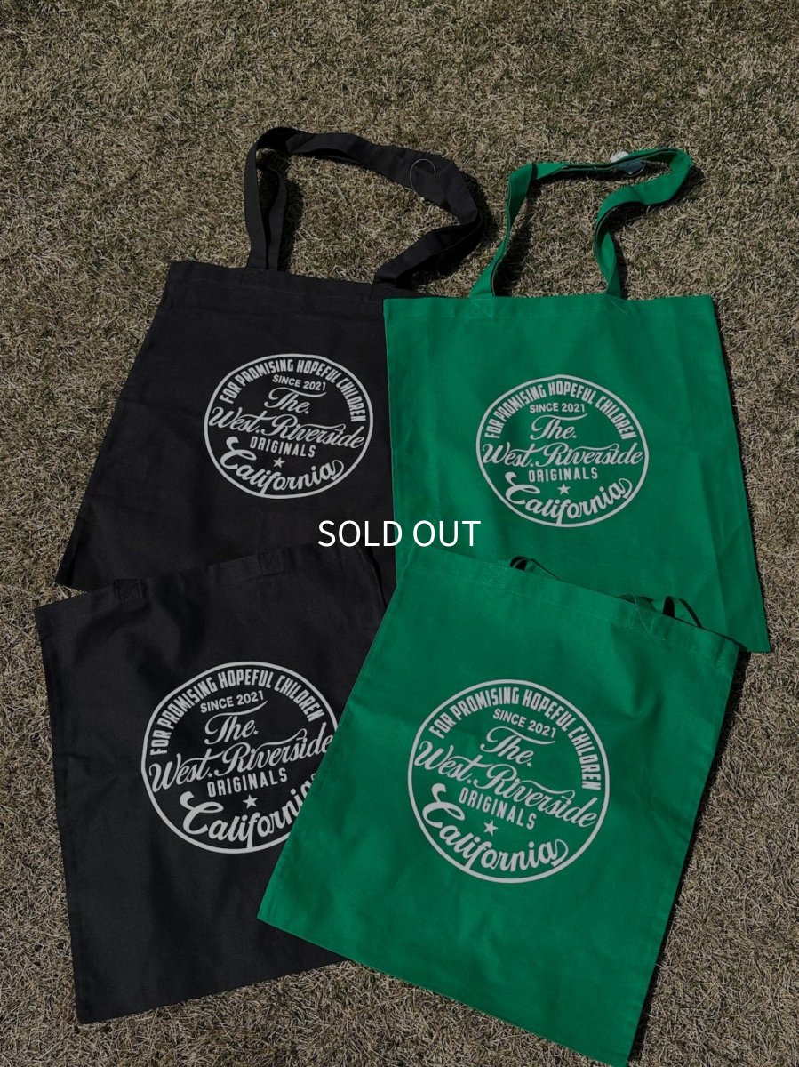 画像1: ＴＷＲオリジナル　サークルロゴトートバッグ（Ｍサイズ） (1)