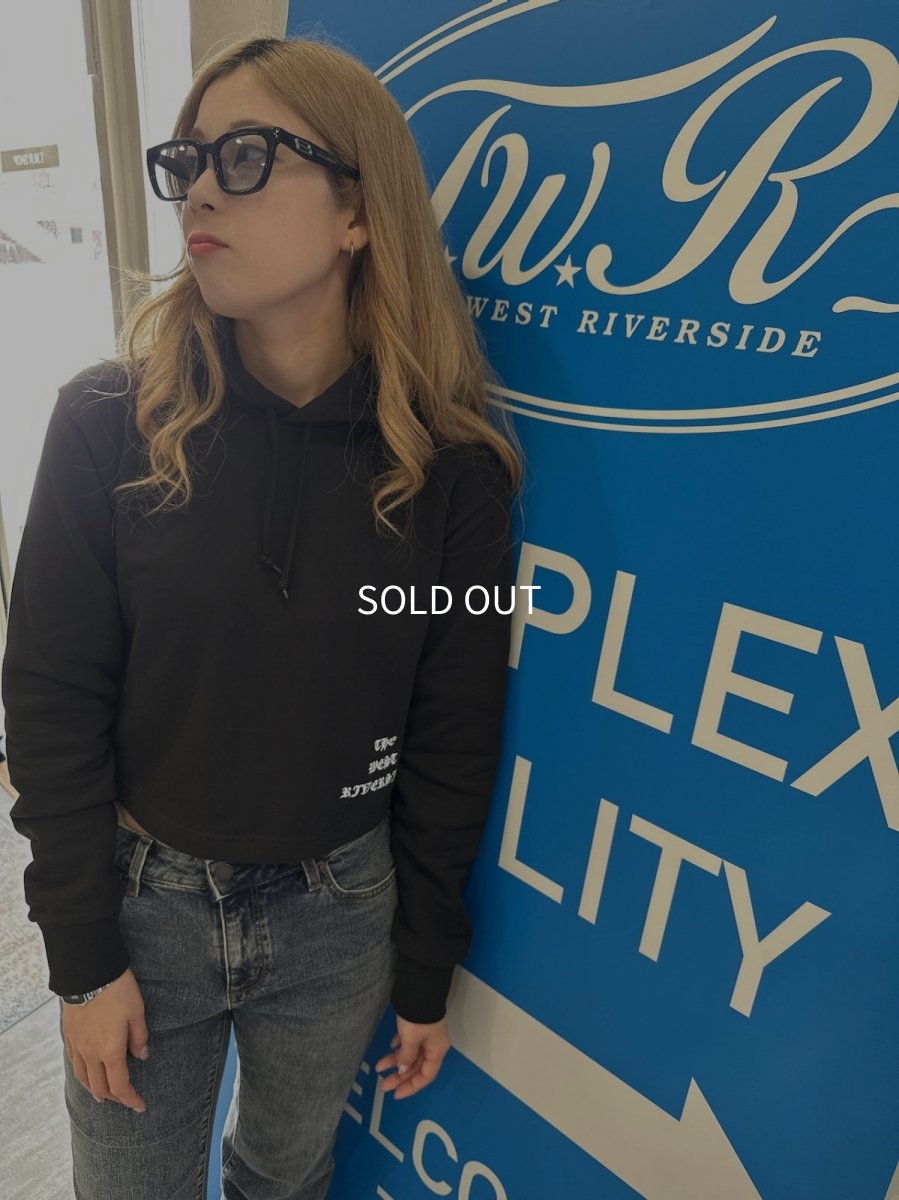 画像2: ＴＷＲリメイク　短丈ＴＷＲロゴフーディー (2)