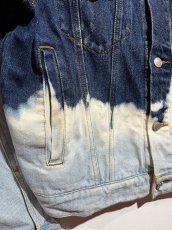 画像4: ＴＷＲ　リメイク　ブリーチデニムジャケット　Ｍサイズ (4)
