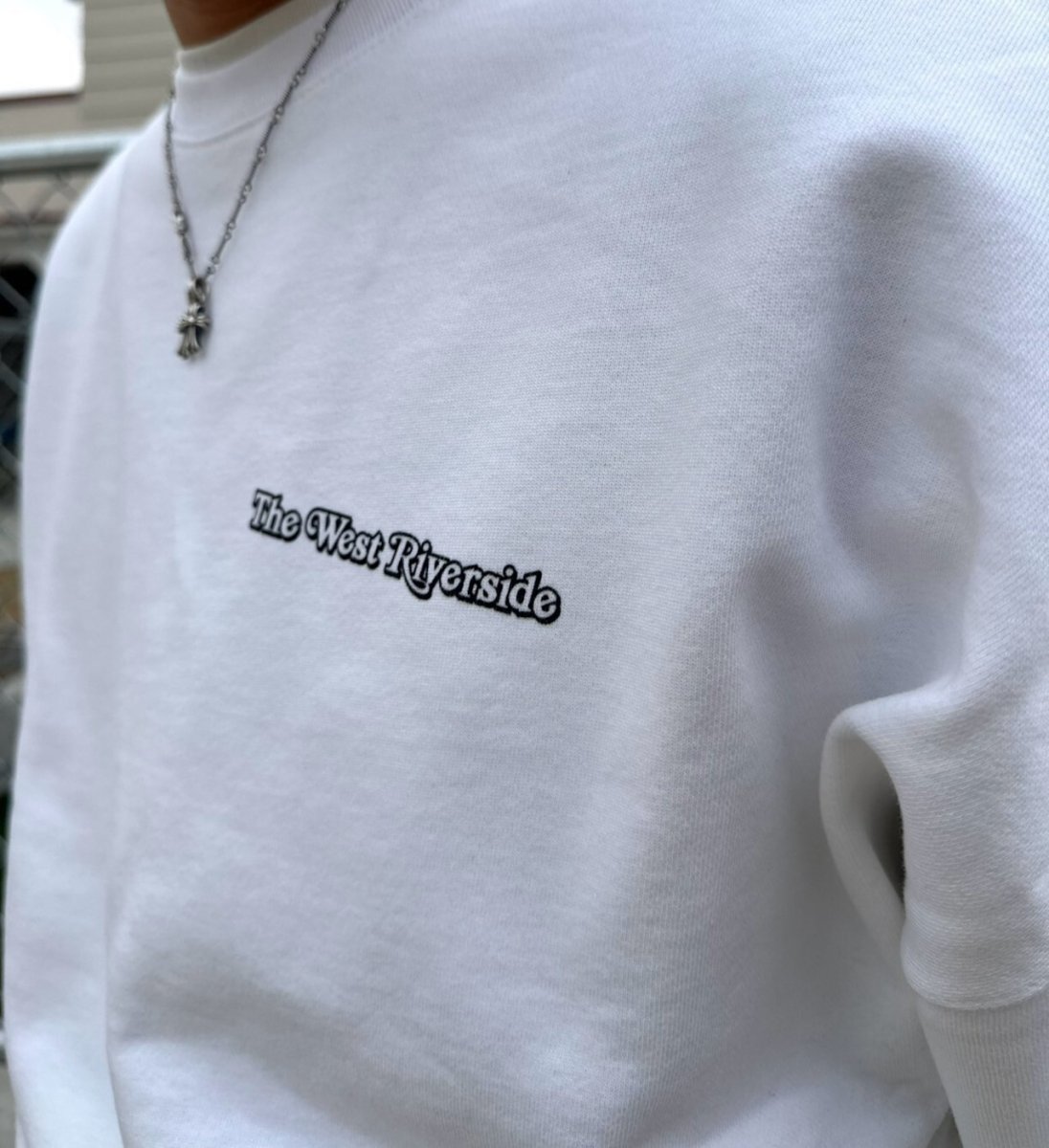 画像3: ＴＷＲオリジナル　ＴＨＥ　ＷＥＳＴ　ＲＩＶＥＲＳＩＤＥクルーネックスウェット (3)