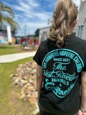 画像8: TWRオリジナル　サークルロゴティファニーブルーTシャツ (8)