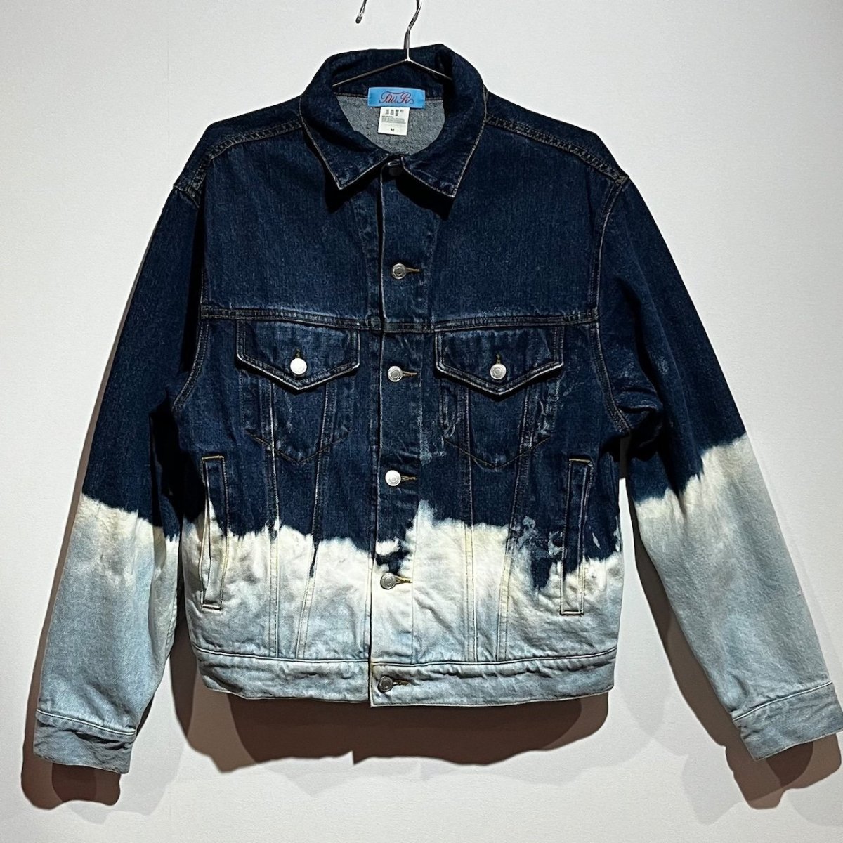 画像1: ＴＷＲ　リメイク　ブリーチデニムジャケット　Ｍサイズ (1)