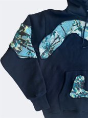 画像3: ＴＷＲリメイク　パッチワークプルーオーバーパーカー (3)