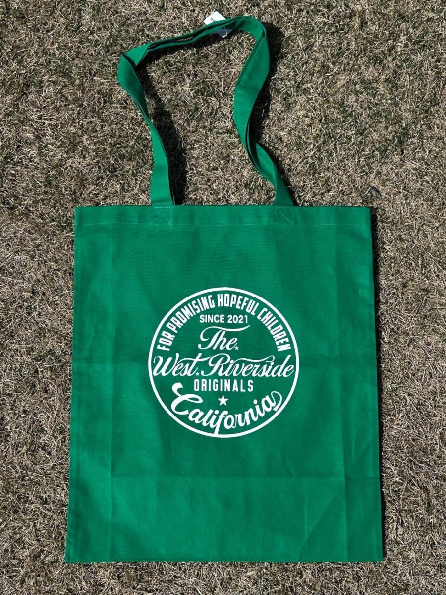 画像2: ＴＷＲオリジナル　　サークルロゴトートバッグ　（Ｌサイズ） (2)